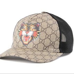 gucci angry cat hat